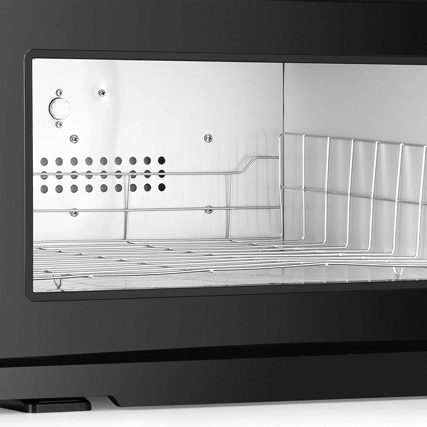 Orku 18L Black UV Electric Towel Warmer Steriliser Cabinet Salon Heat Sanitiser