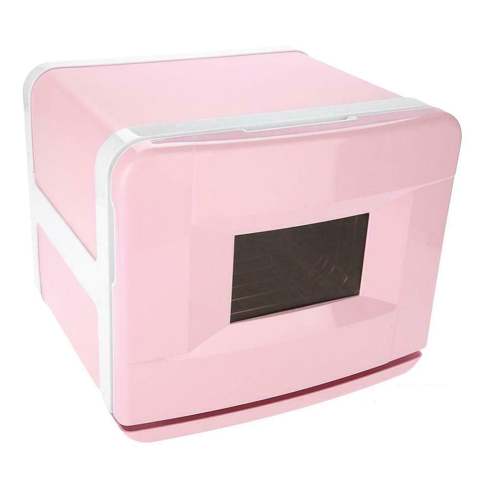 Orku 8L Pink Electric Towel Warmer UV Steriliser Cabinet Salon Heat Sanitiser