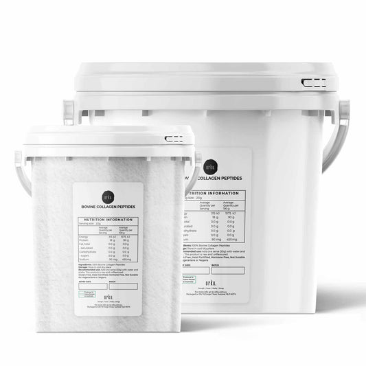 Collagen Powder Tub - Bovine Hydrolysate Protein Peptide Supplement Unflavoured