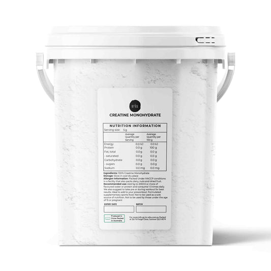 Orku Creatine Monohydrate Powder Bucket – 200 Mesh Micronised | 99.9% Purity