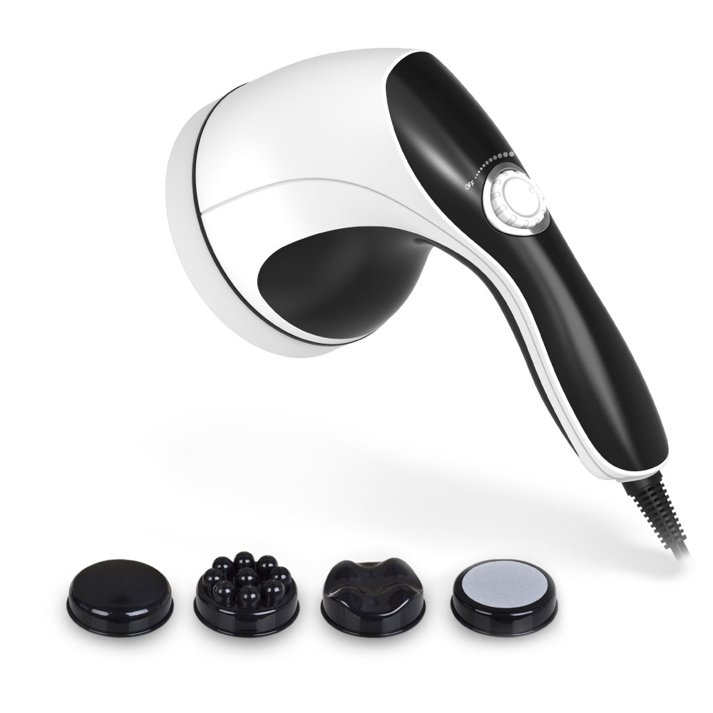 Orku Full Body Vibration Handheld Massager - 4 Heads Neck Shoulders Ba Orku Full Body Vibration Handheld Massager - 4 Heads Neck Shoulders Ba