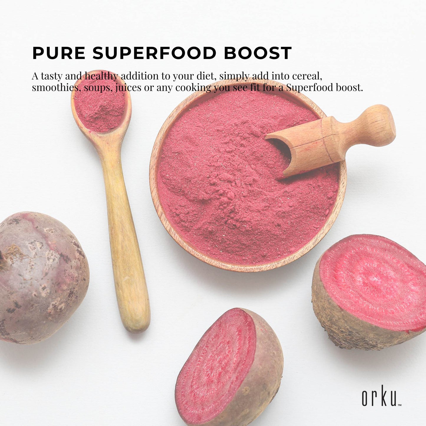 Organic Beetroot Powder Bucket Superfood Beet Root Supplement Beta Vulgaris