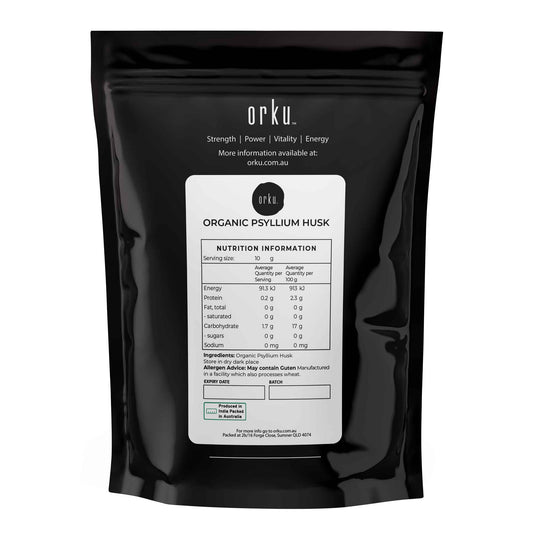 Organic Psyllium Husk Bag - Isabgol Ispaghula Natural Fibre Source