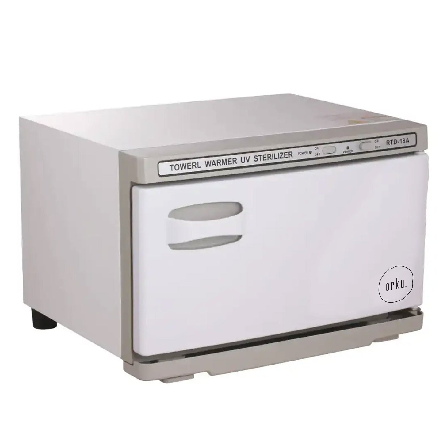 Orku 18 L UV Disinfection Electric Towel Warmer Cabinet Salon Spa White