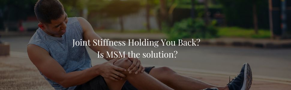 MSM Powder:  For Stronger Joints, Radiant Skin and Faster Recovery
