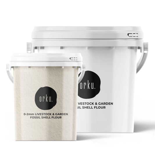 Orku Diatomaceous Earth Garden 0-2mm Granules Australian Fossil Shell Flour