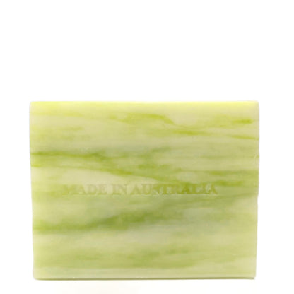 100x 100g Plant Oil Soap Basil Lime Mandarin Pure Natural Vegetable Base Bar