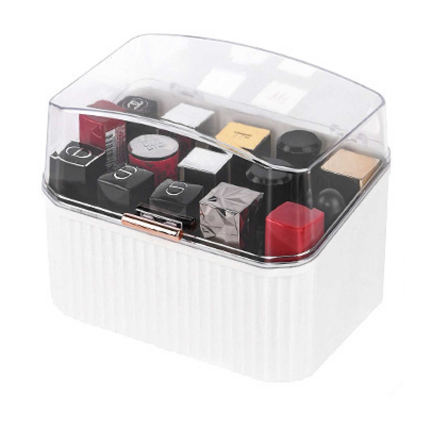 12 Slot Lipstick Desktop Box - Makeup Storage Container Cosmetic Case