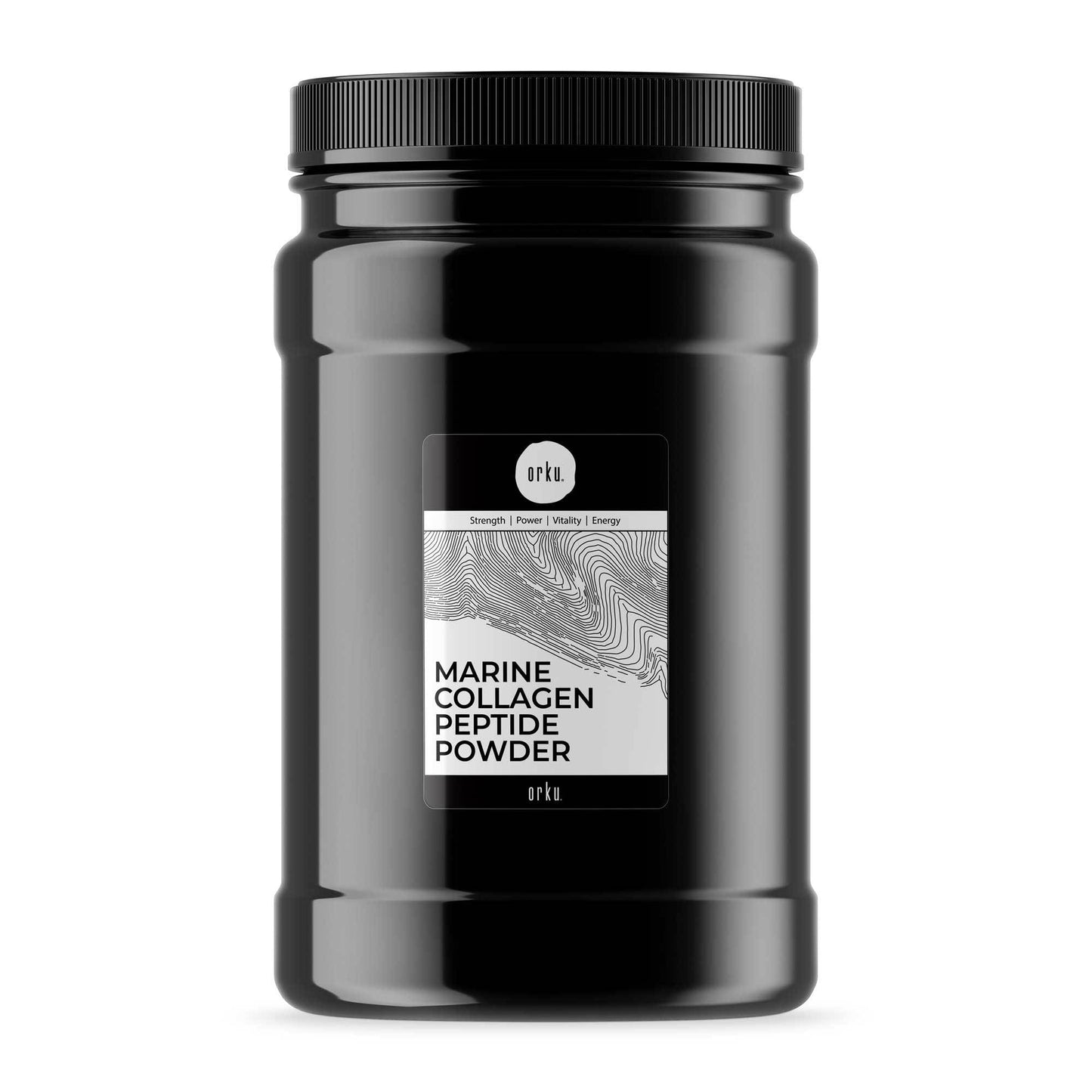 Orku Marine Collagen Peptide Powder - Jars - Type I Hydrolysed Protein