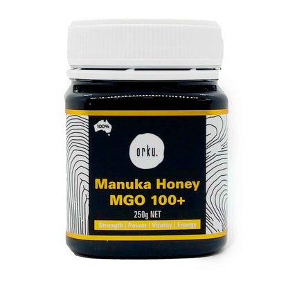 250g MGO 100+ Australian Manuka Honey - 100% Raw Natural Pure Jelly Bush