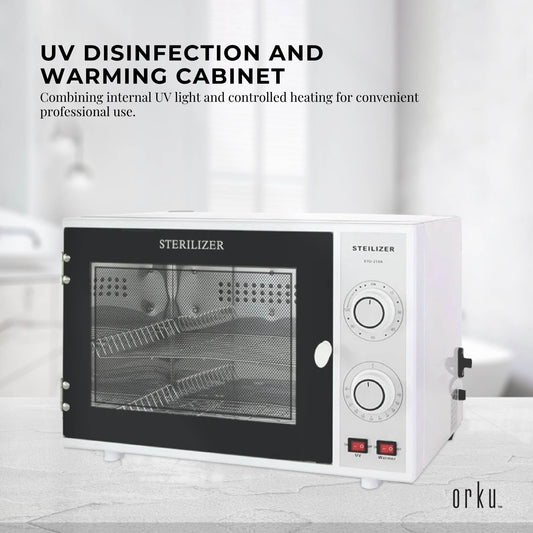 Orku 20L UV Disinfection Cabinet for Salon Beauty Nail Tool Storage