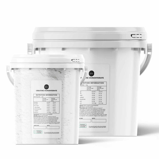 Orku Creatine Monohydrate Powder Bucket - 200 Mesh Micronised | 99.9% Purity