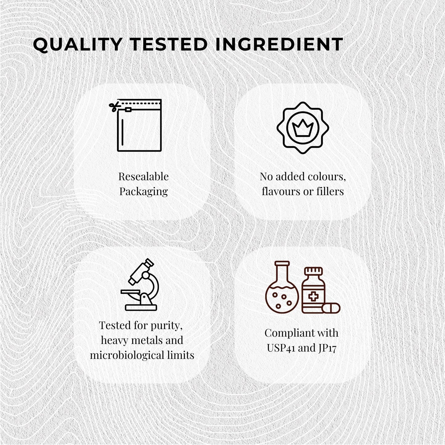 Orku Taurine Powder Tub - High Purity L-Taurine Amino Acid Ingredient Bulk