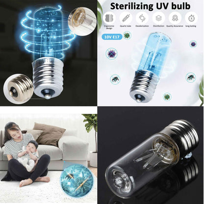 3W Replacement UV Light Lamp Bulb Sterilising Disinfecting Germicidal Ozone