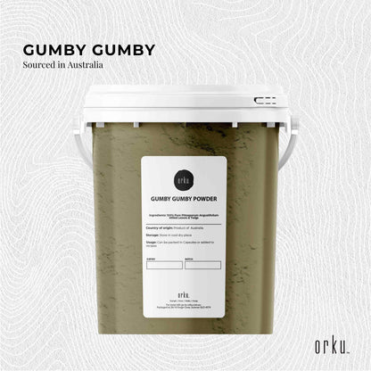 Gumby Gumby Powder Pure Tub - Gumbi Aboriginal Plant Pittosporum Angustifolum