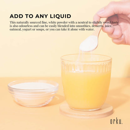 Orku Chicory Root Inulin Powder Tub - Unflavoured Food Ingredient