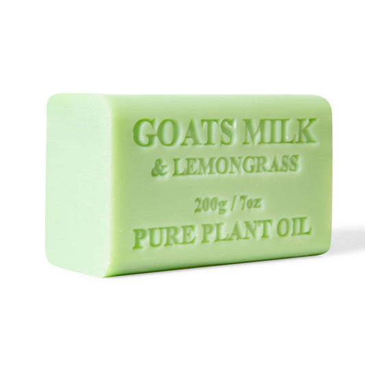 Orku 65 x 200g Goat Milk Lemongrass Soap Bars Australian Made