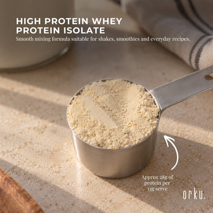 Orku Whey Protein Isolate WPI Vanilla Powder