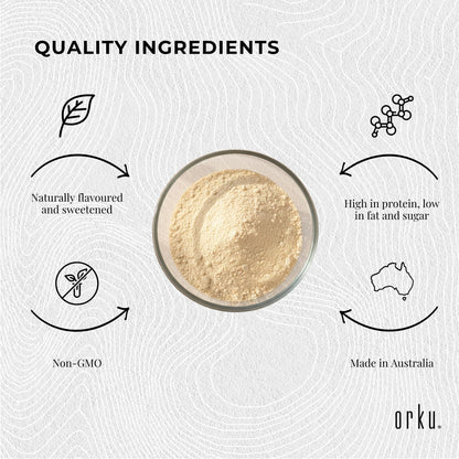 Orku Whey Protein Isolate WPI Vanilla Powder