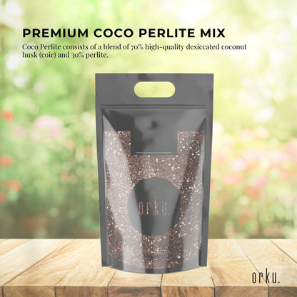 Coco Perlite Mix 50L/20L/10L/5L/2L 70% Coir 30% Hydroponic Plant Growing Medium