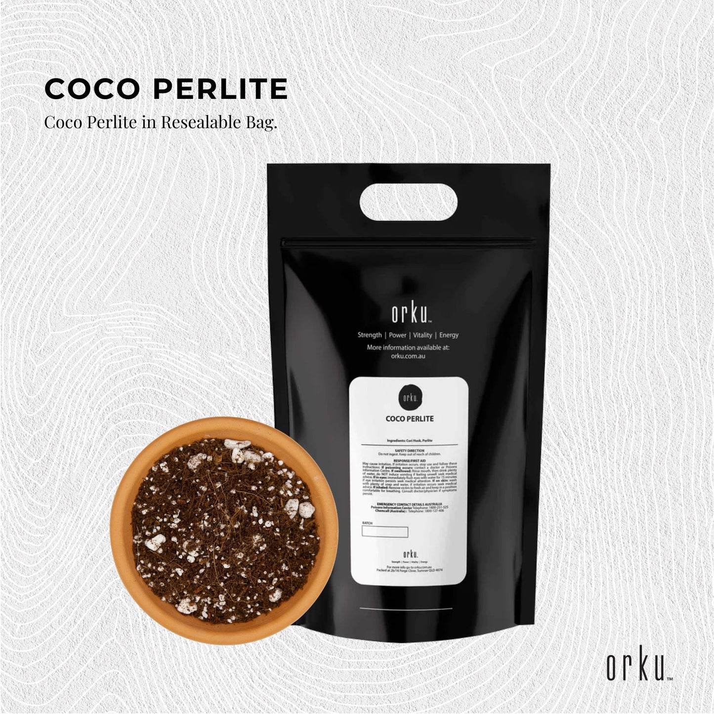 Coco Perlite Mix 50L/20L/10L/5L/2L 70% Coir 30% Hydroponic Plant Growing Medium