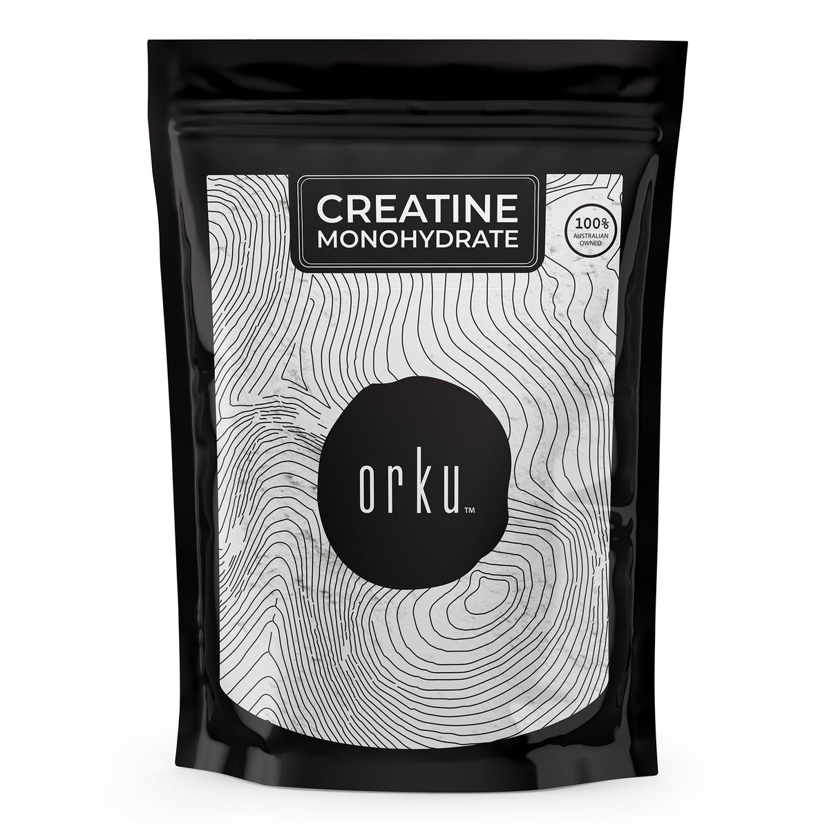 Orku Creatine Monohydrate Powder 200 Mesh Micronised 99.9% Pure