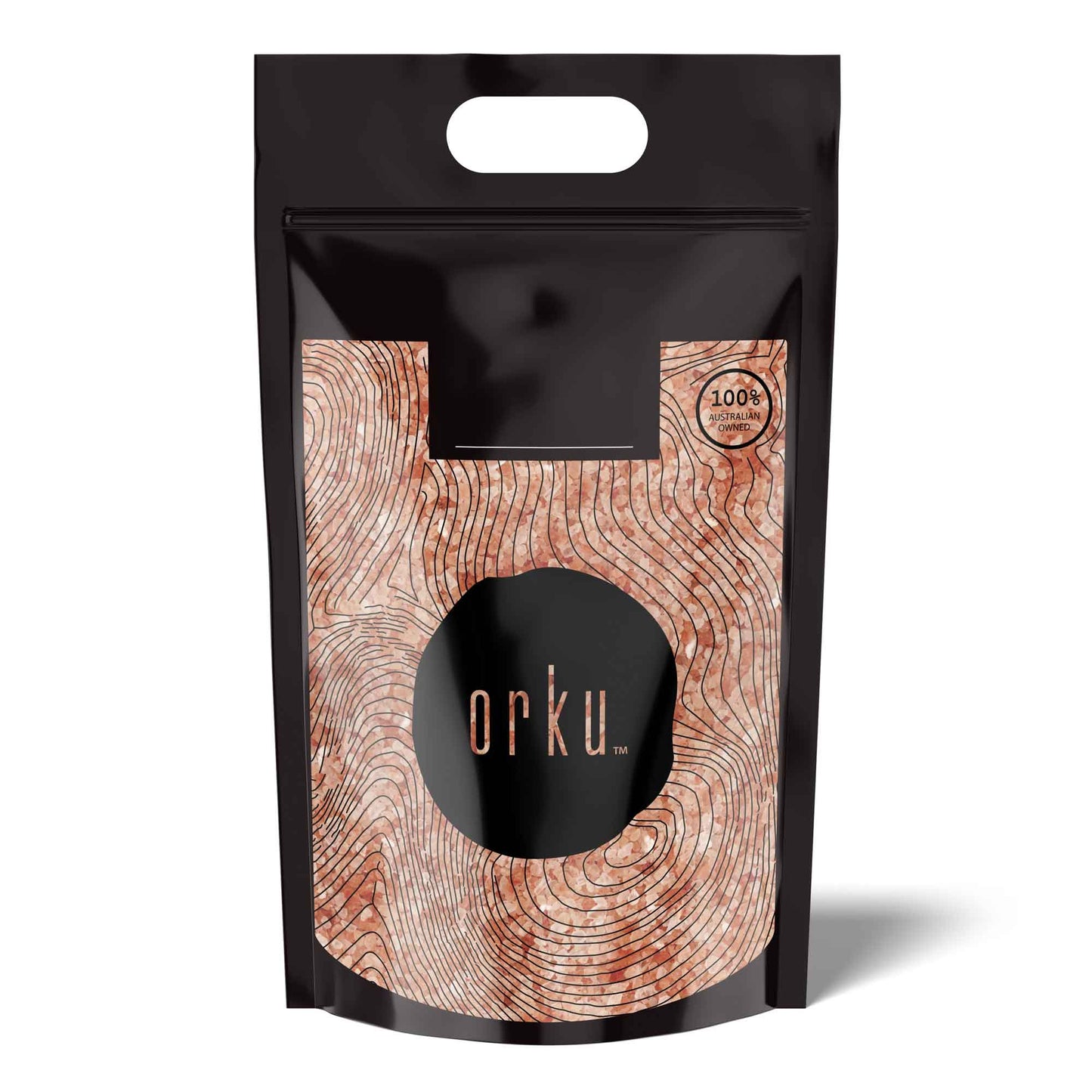 Himalayan Pink Rock Salt - Table or Cooking or Grinder Crystals Resealable Bag