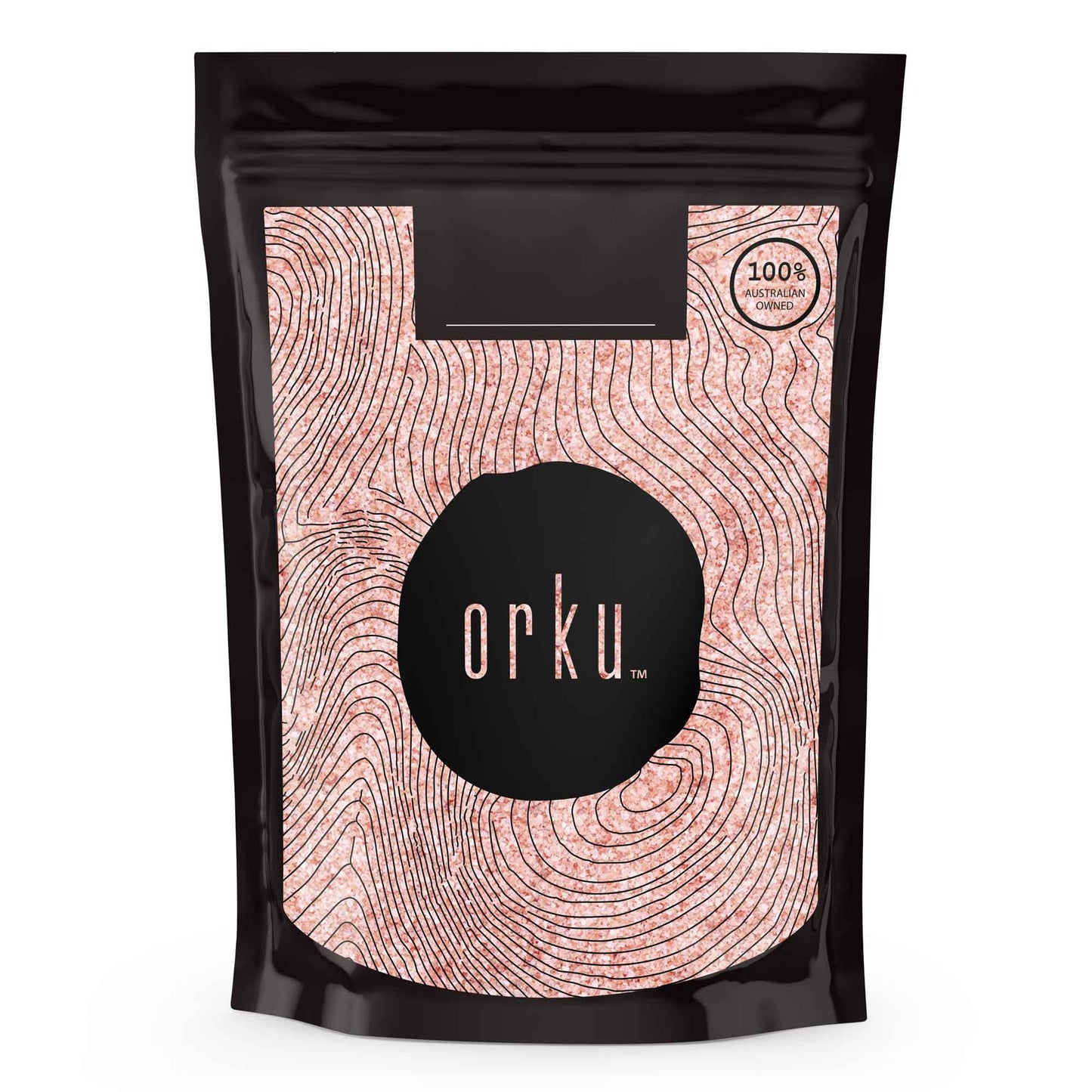 Himalayan Pink Rock Salt - Table or Cooking or Grinder Crystals Resealable Bag
