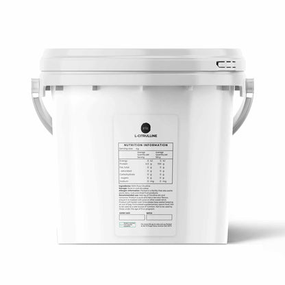 L-Citrulline Powder Buckets - Pure Amino Acid Pre-Workout Supplement