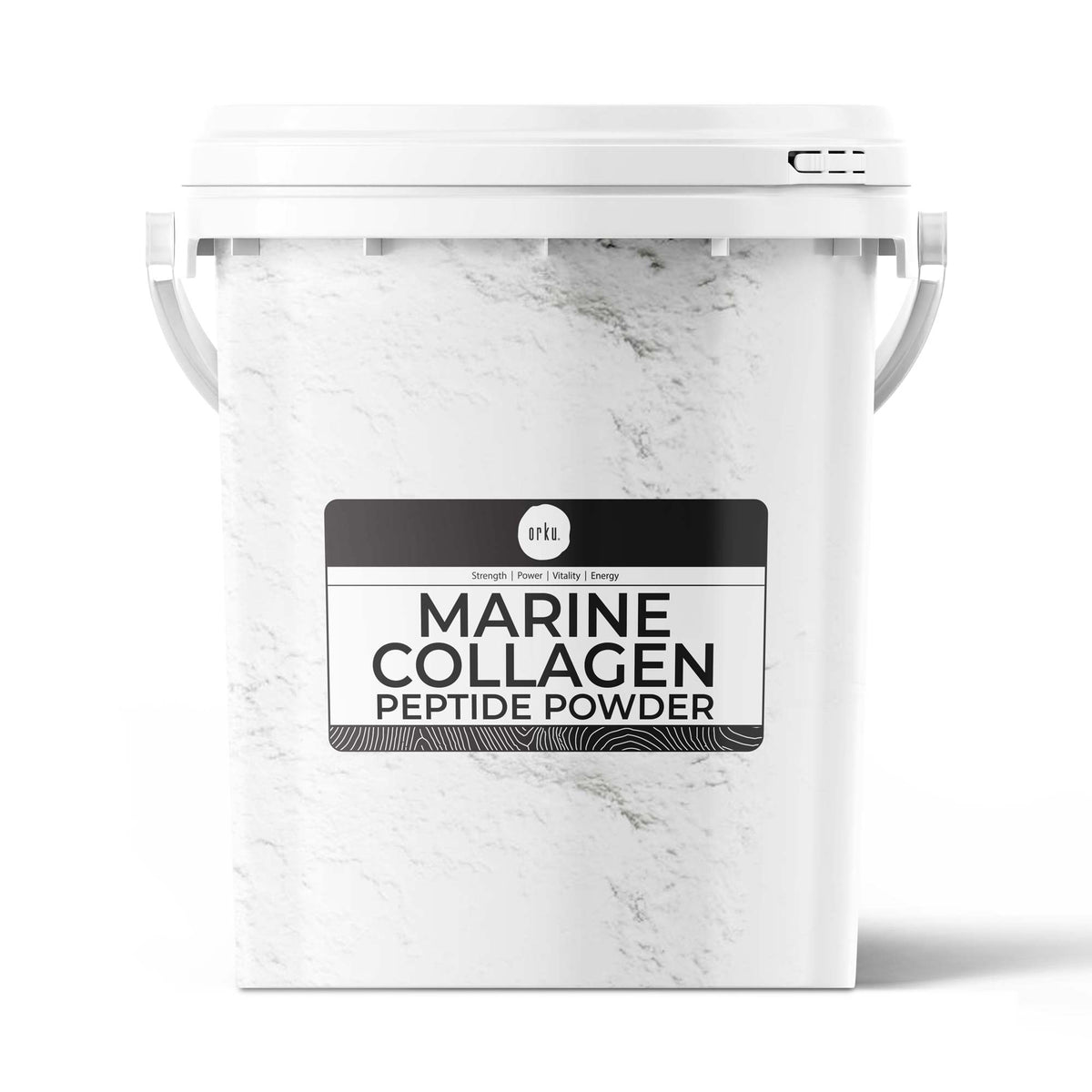 Orku Marine Collagen Peptide Powder Tubs - Pure Type I Hydrolysed Protein