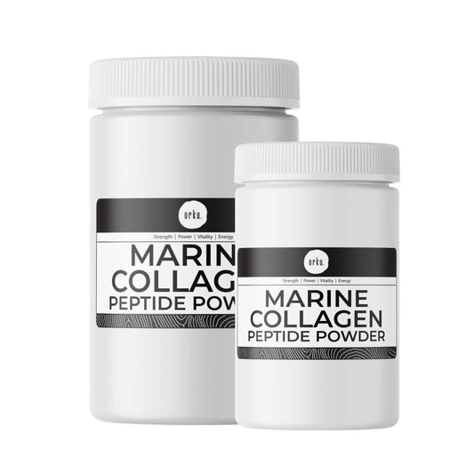 Orku Marine Collagen Peptide Powder Jars - Type I Hydrolysed Protein