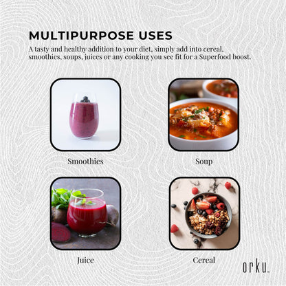 Organic Beetroot Powder Bucket Superfood Beet Root Supplement Beta Vulgaris
