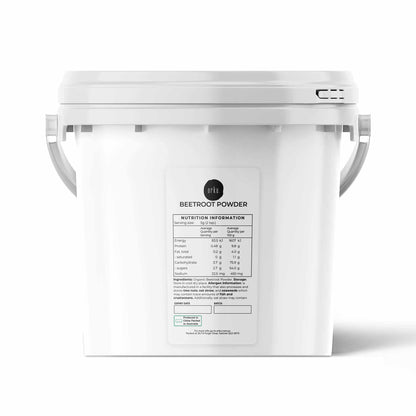 Organic Beetroot Powder Bucket Superfood Beet Root Supplement Beta Vulgaris