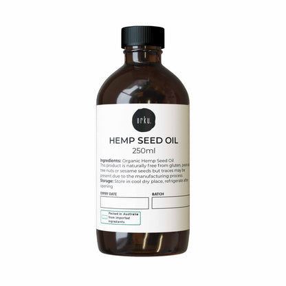 Organic Hemp Seed Oil - Food Grade Healthy Oils Foods - Bulk