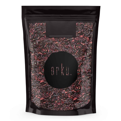 Orku Organic Hibiscus Rosella Flower Crushed Dried Herbal Tea