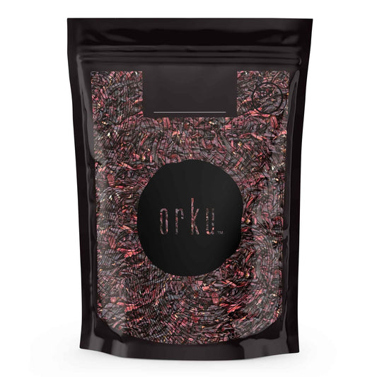Orku Organic Hibiscus Rosella Flower Crushed Dried Herbal Tea