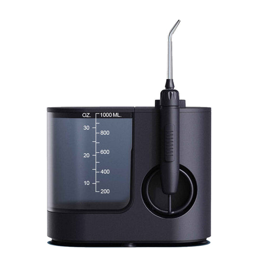 Orku 1000ml Water Flosser Electric Oral Irrigator - Stepless Pressure Black
