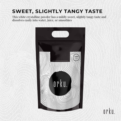 Orku L-Citrulline Powder - Pure Unflavoured Food Grade Amino Acid