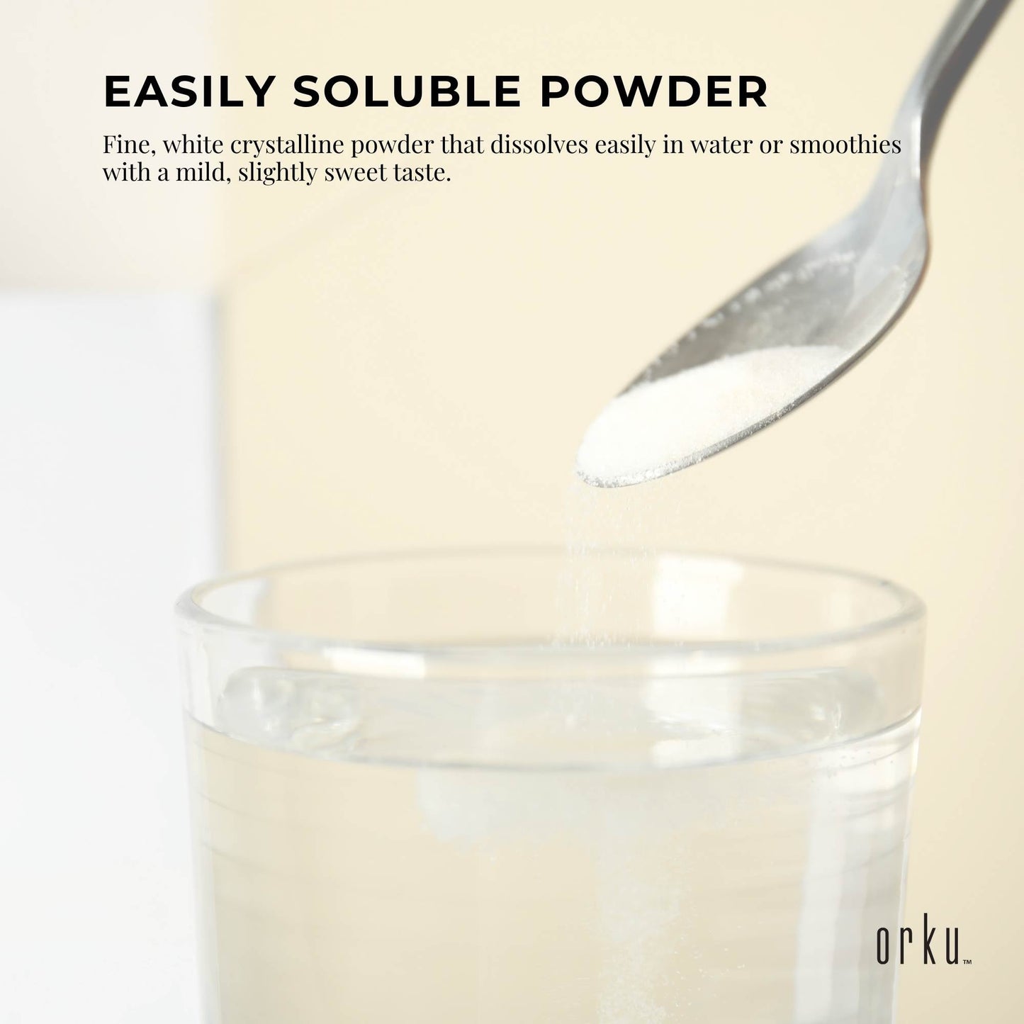 Orku Myo Inositol Powder Buckets - USP Grade High Purity Unflavoured