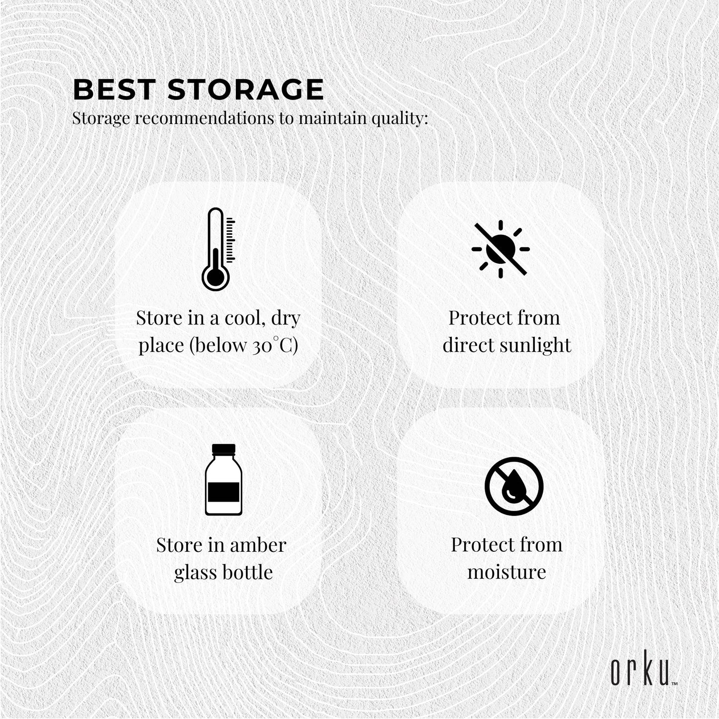 Orku Castor Oil - Hexane Free Cold Pressed