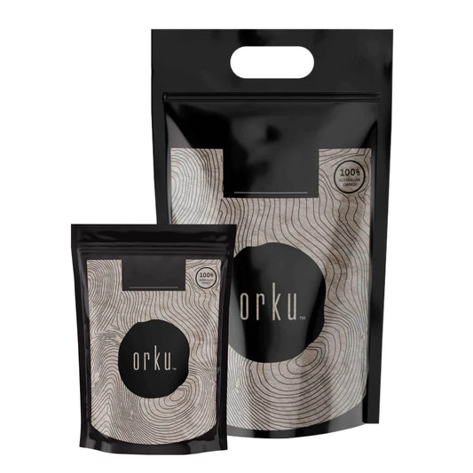 Orku Fine Diatomaceous Earth - Food Grade FCC Fossil Shell Flour Powder