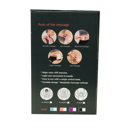 Orku Handheld Body Massager 4 Heads - Adjustable Speed for Neck Back Legs
