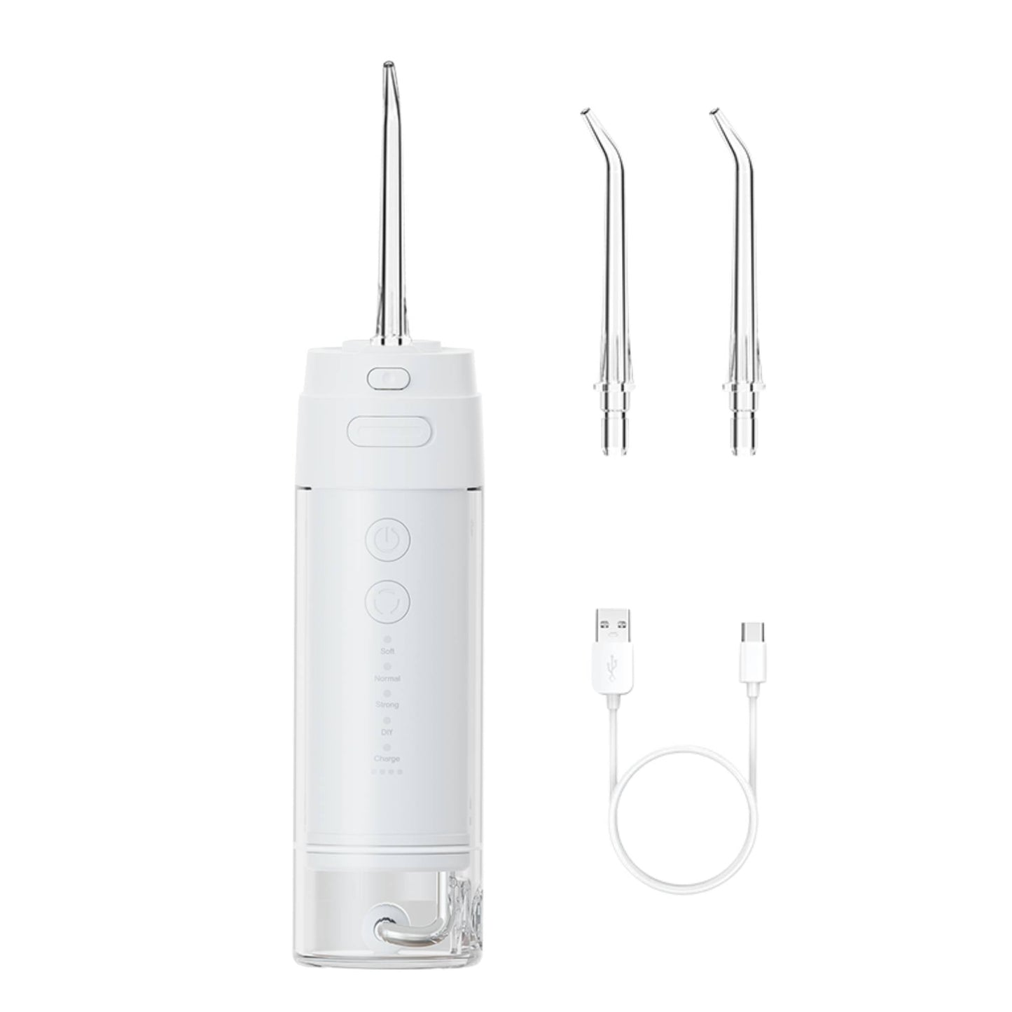 Orku Mini Water Flosser Rechargeable Portable Travel Oral Irrigator White