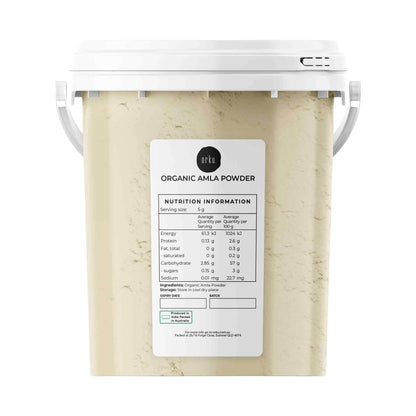Orku Organic Amla Powder - Indian Gooseberry Amalaki Fruit Powder Tubs