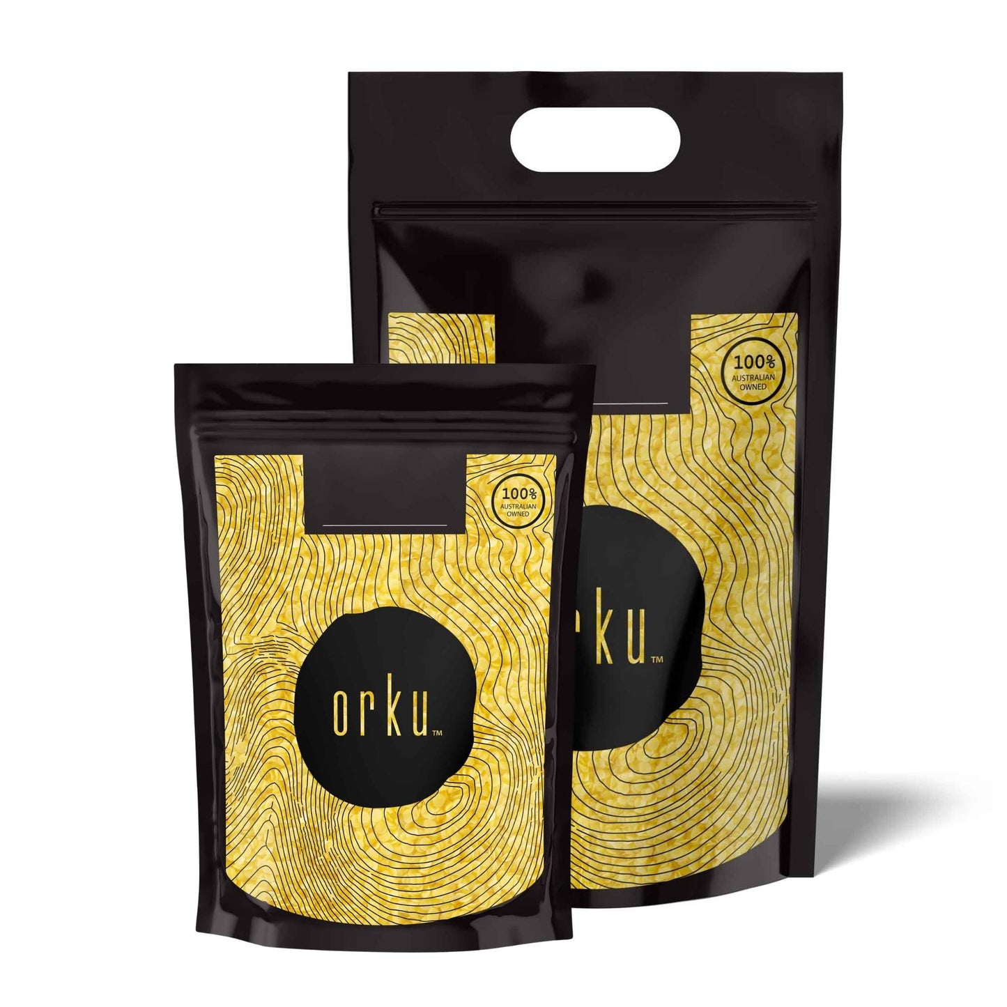 Orku Organic Beeswax Pellets Yellow - Cosmetic Grade Pure Bees Wax Pastilles