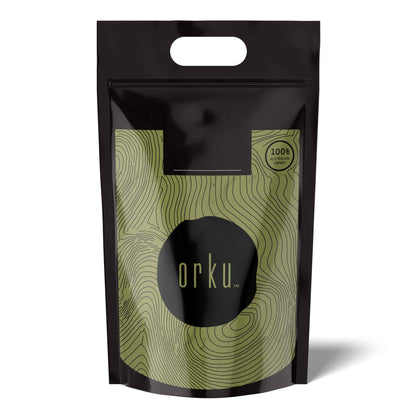 Orku Organic Moringa Leaf Powder - Food Grade Oleifera Drumstick Leaf