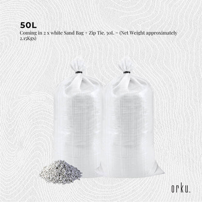 Orku Perlite Coarse Premium Soil Expanded Medium Plants Hydroponics Bulk