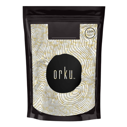 Orku Pure Beeswax Pellets White BP Grade Refined Bead - Candle Cosmetic DIY