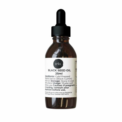 Orku Black Seed Oil Pure Cold Pressed 100% Ethiopian Nigella Sativa Cumin