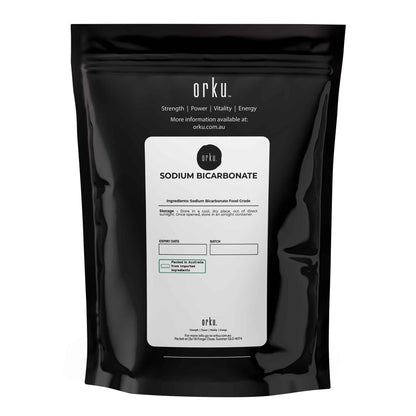 Orku Sodium Bicarbonate Food Grade - Baking Soda Aluminium Free Powder Bulk